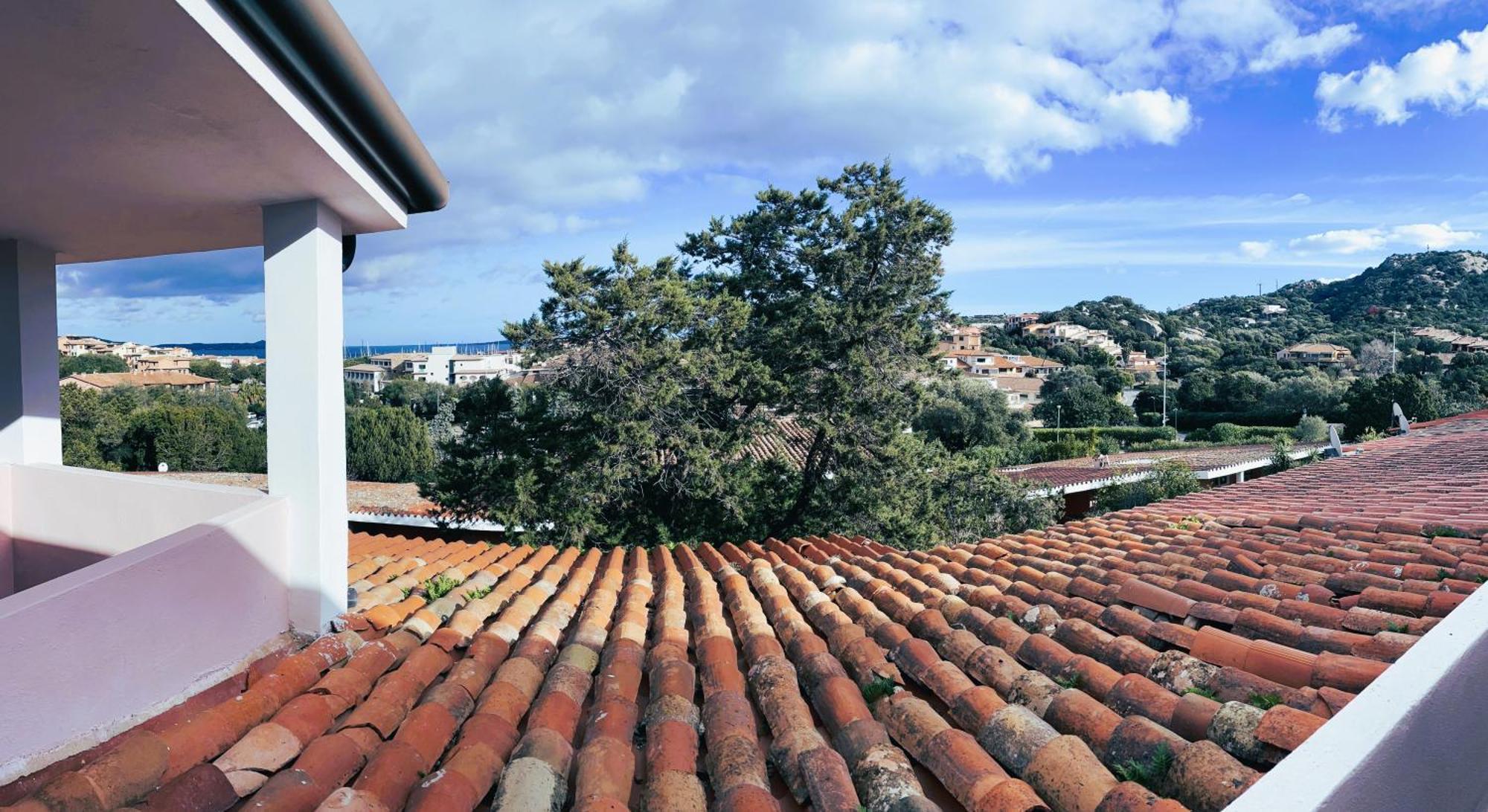 Splendida Vista Mare Zona Centrale Porto Rotondo Posto Auto Privato Exterior foto